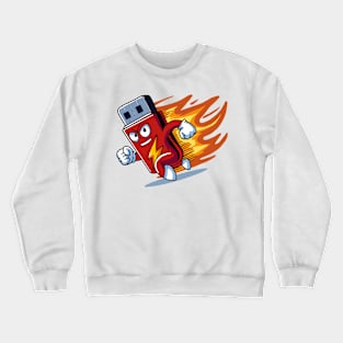 Super speed flash! Crewneck Sweatshirt